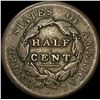 Image 2 : 1829 Classic Head Half Cent NICELY CIRCULATED