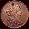 Image 1 : 1806 Copper Draped Bust Half Cent CHOICE AU