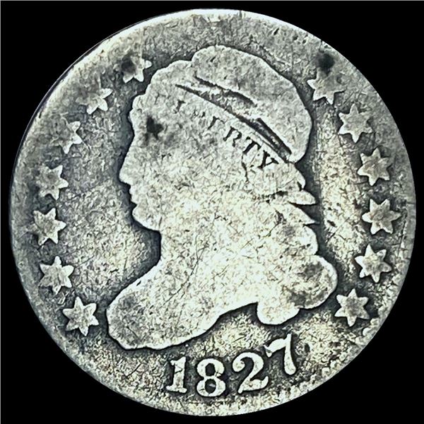 1827 Capped Bust Dime NICELY CIRCULATED