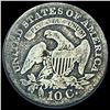 Image 2 : 1827 Capped Bust Dime NICELY CIRCULATED
