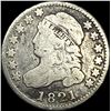 Image 1 : 1821 Capped Bust Dime NICELY CIRCULATED