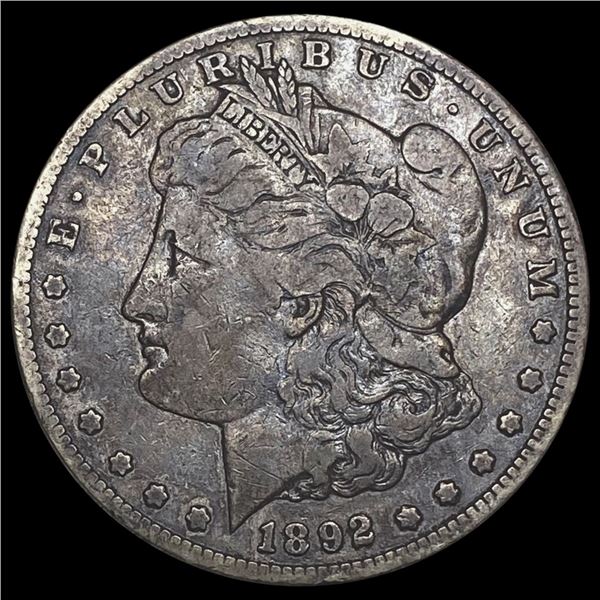 1892-S Morgan Silver Dollar LIGHTLY CIRCULATED