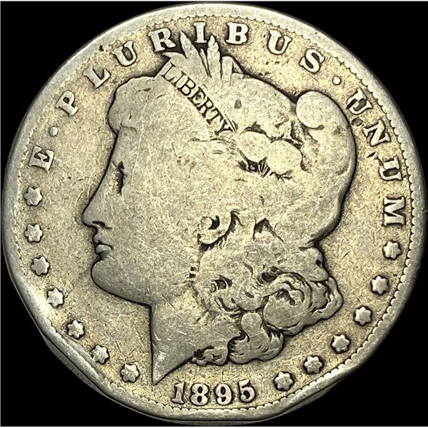 1895-S Silver Morgan Dollar NICELY CIRCULATED
