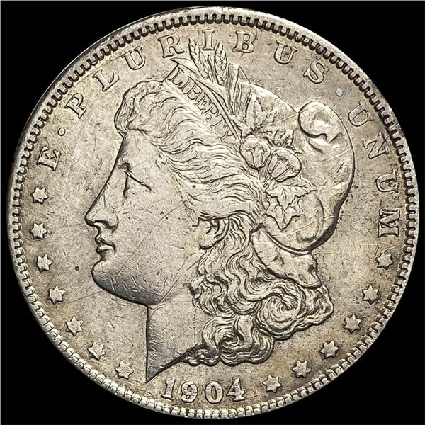 1904 Morgan Silver Dollar CLOSELY UNCIRCULATED