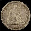 Image 1 : 1840-O Seated Liberty Quarter NICELY CIRCULATED