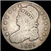 Image 1 : 1829/7 Capped Bust Half Dollar NICELY CIRCULATED