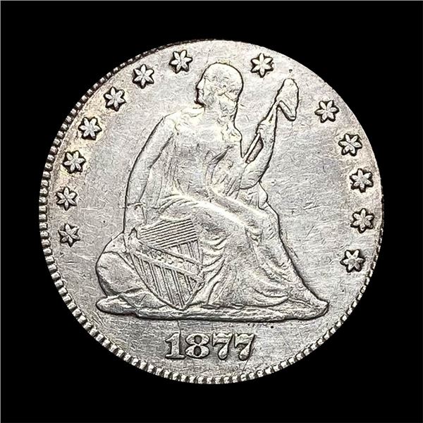 1877 Seated Liberty Quarter CLOSELY UNCIRCULATED