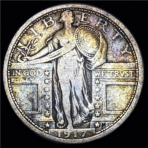 1917 Standing Liberty Quarter LIGHTLY CIRCULATED