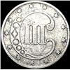 Image 2 : 1853 Silver Three-Cent Piece NICELY CIRCULATED