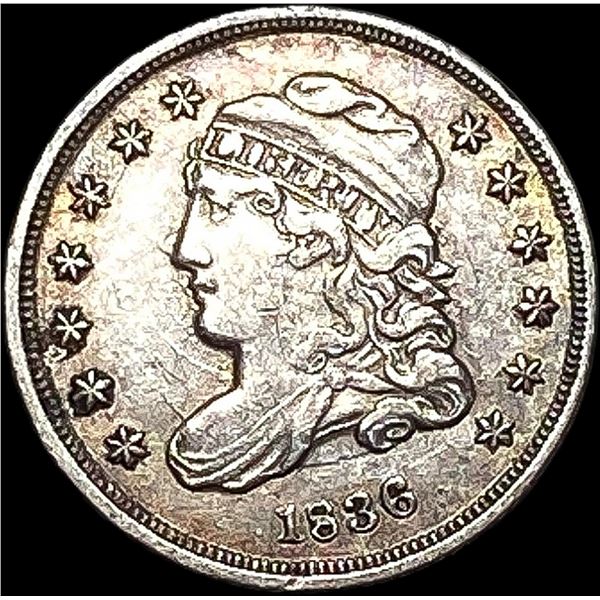 1836 Capped Bust Half Dime CLOSELY UNCIRCULATED