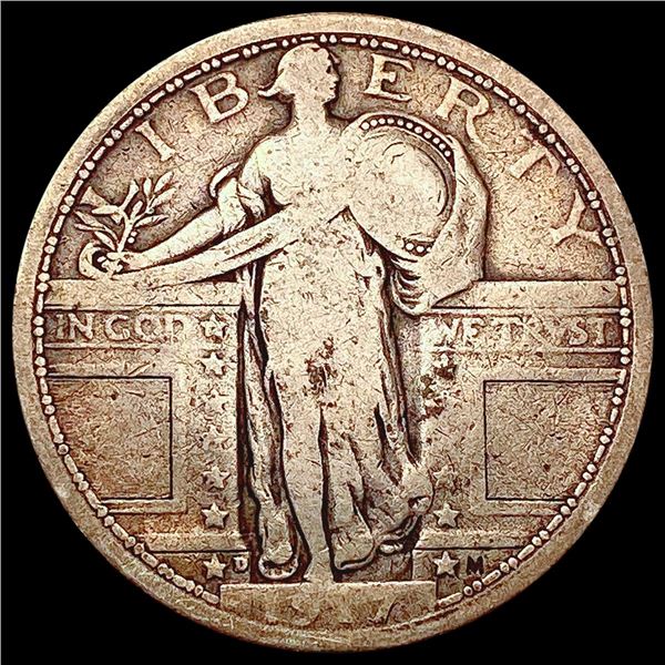 1917-D T1 Standing Liberty Quarter NICELY CIRCULATED