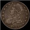 1833 Capped Bust Half Dollar LIGHTLY CIRCULATED