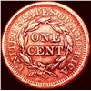 Image 2 : 1857 Braided Hair Large Cent CLOSELY UNCIRCULATED