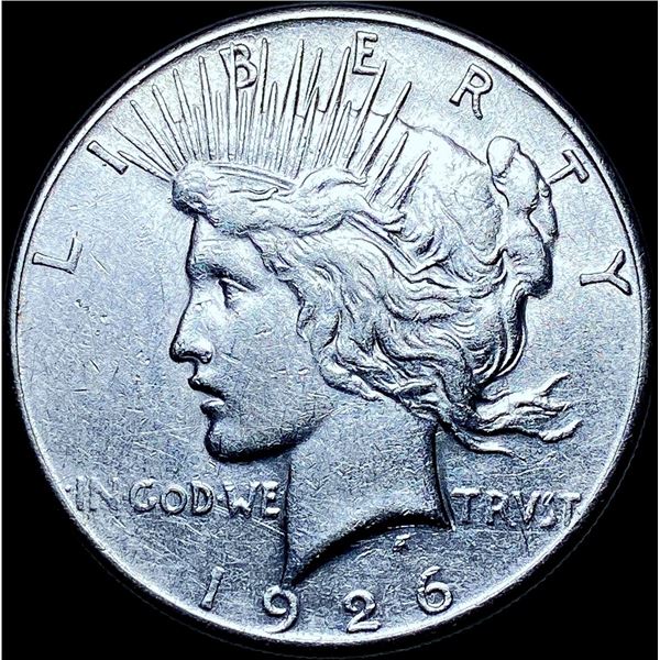 1926-S Silver Peace Dollar CLOSELY UNCIRCULATED