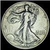 1938-D Silver Half Dollar Walking Liberty CHOICE AU