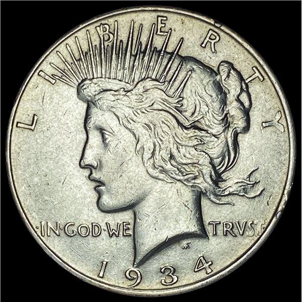 1934-D Silver Peace Dollar UNCIRCULATED