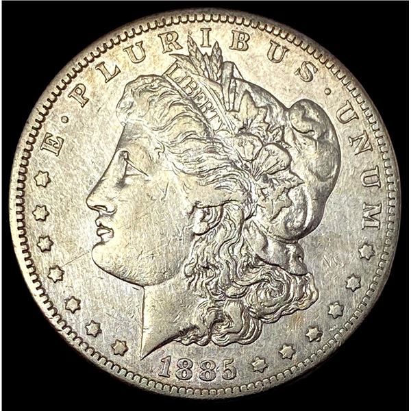 1885-S Silver Morgan Dollar NEARLY UNCIRCULATED
