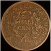 Image 2 : 1804 Draped Bust Half Cent LIGHTLY CIRCULATED