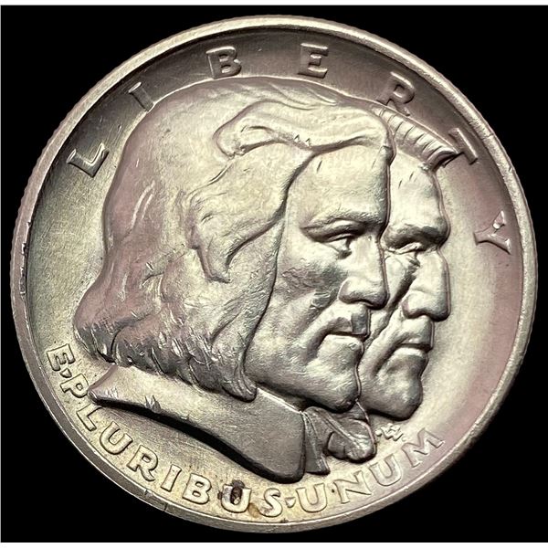 1936 Long Island Half Dollar GEM BU