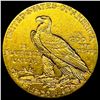 Image 2 : 1915 Indian Head Half Eagle $5 Gold Coin HIGH GRADE