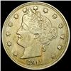 Image 1 : 1911-D Liberty Head Nickel CLOSELY UNCIRCULATED