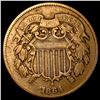 Image 1 : 1864 Bronze Two-Cent Piece LIGHTLY CIRCULATED