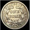 Image 2 : 1857 Seated Liberty Dime CHOICE AU
