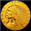 Image 1 : 1911 Indian Head Half Eagle $5 Gold CLOSELY UNCIRCULATED