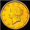 Image 1 : 1851 Gold $1 Type 1 HIGH GRADE