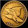 Image 1 : 1857 Flying Eagle Cent NICELY CIRCULATED