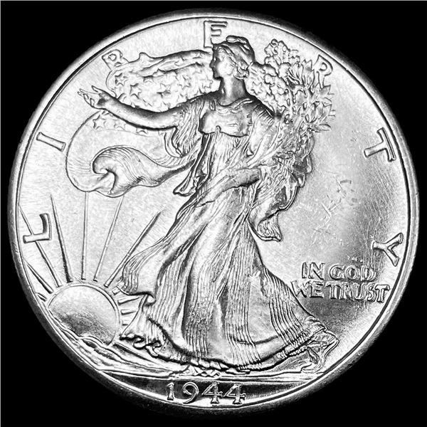 1944-D Silver Half Dollar (Walking Liberty) CHOICE BU
