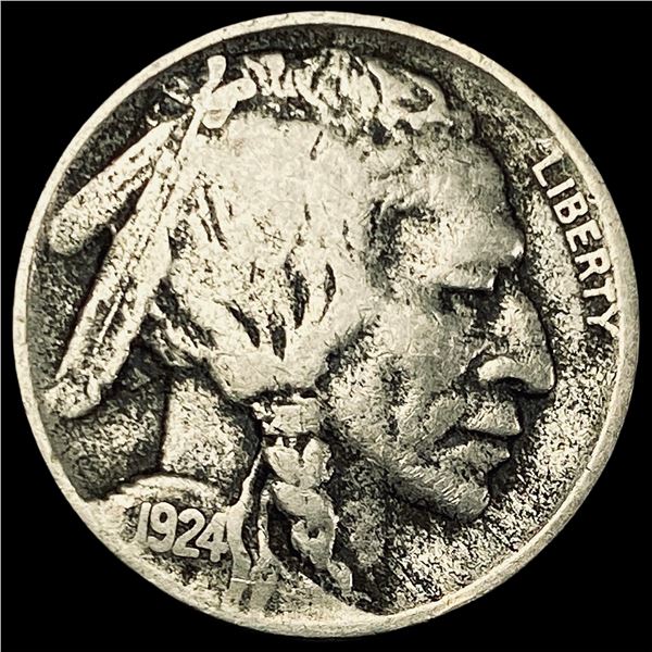 1924-D Buffalo Nickel LIGHTLY CIRCULATED