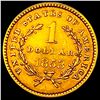 Image 2 : 1853 Gold $1 Liberty Head Type 1 HIGH GRADE