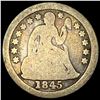 Image 1 : 1845-O Silver Seated Liberty Dime NICELY CIRCULATED