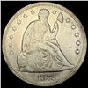 Image 1 : 1872 Silver Seated Liberty Dollar NICELY CIRCULATED