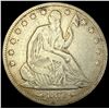 Image 1 : 1873 Arrows Seated Liberty Half Dollar LIGHTLY CIRCULATED