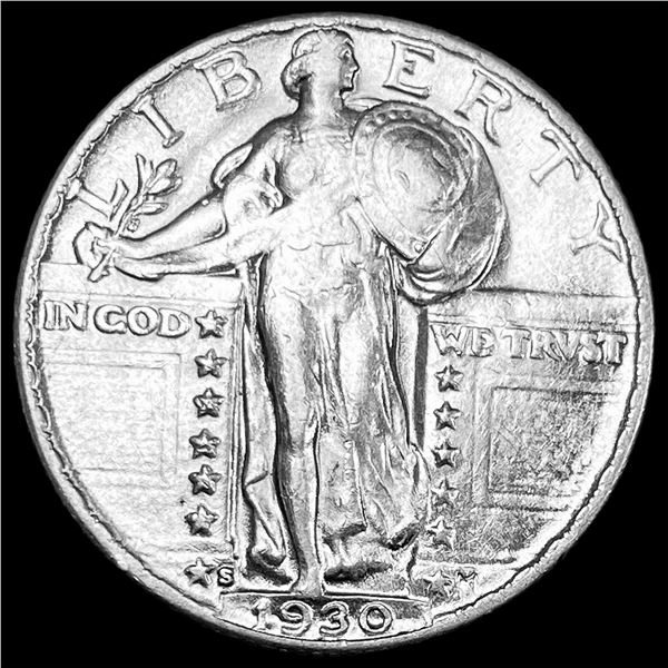 1930-S Silver Standing Liberty Quarter UNCIRCULATED