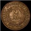 Image 2 : 1865 Copper 2 Cents CLOSELY UNCIRCULATED