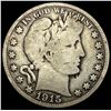 Image 1 : 1915 Barber Half Dollar ABOUT UNCIRCULATED