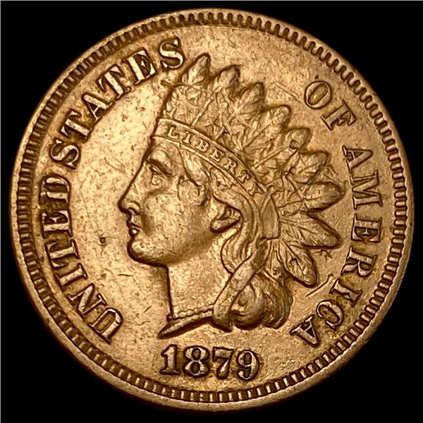 1879 Indian Head Cent CHOICE AU