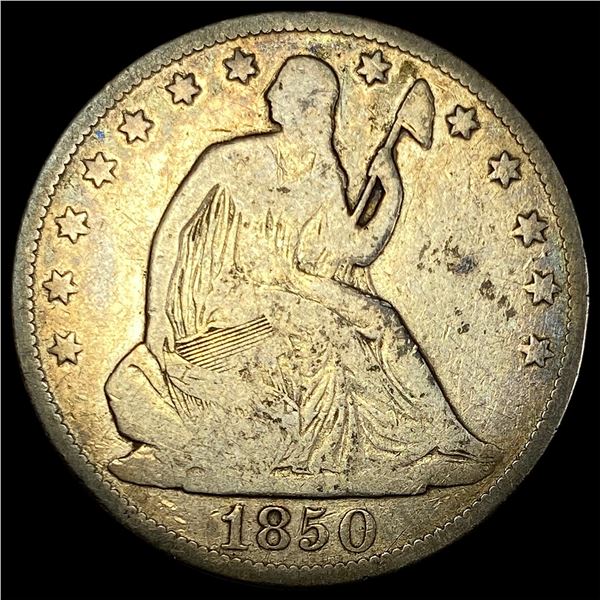 1850-O Silver Half Dollar NICELY CIRCULATED