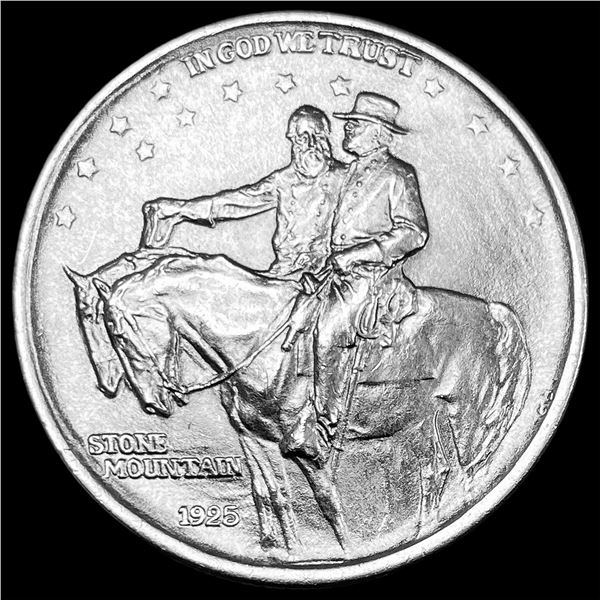 1925 Silver Half Dollar Stone Mountain CHOICE BU