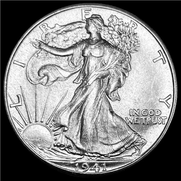 1941 Silver Walking Liberty Half Dollar CHOICE BU