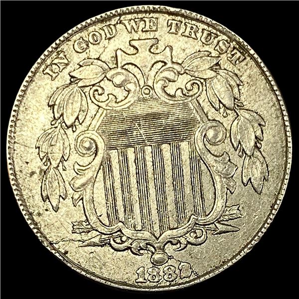 1887 Shield Nickel HIGH GRADE