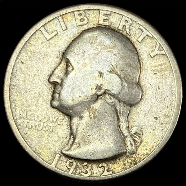 1932-D Silver Washington Quarter NICELY CIRCULATED
