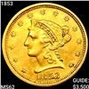 Image 1 : 1853 $2.50 Gold Quarter Eagle UNCIRCULATED