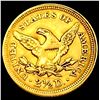 Image 2 : 1853 $2.50 Gold Quarter Eagle UNCIRCULATED
