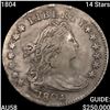 Image 1 : 1804 14 Stars Draped Bust Dime CHOICE AU