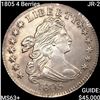Image 1 : 1805 4 Berries JR-2 Draped Bust Dime CHOICE BU+