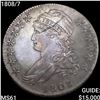 Image 1 : 1808/7 Capped Bust Half Dollar UNCIRCULATED